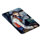 Paul Cezanne - Jongen in de Rode Vest Magneet (Rechterzijde)