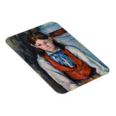 Paul Cezanne - Jongen in de Rode Vest Magneet (Rechterzijde)