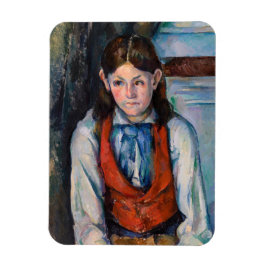 Paul Cezanne - Jongen in de Rode Vest Magneet