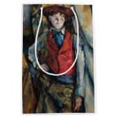 Paul Cezanne - Jongen in de Rode Vest Medium Cadeauzakje (Voorkant)