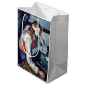 Paul Cezanne - Jongen in de Rode Vest Medium Cadeauzakje (Achterkant Gekanteld)