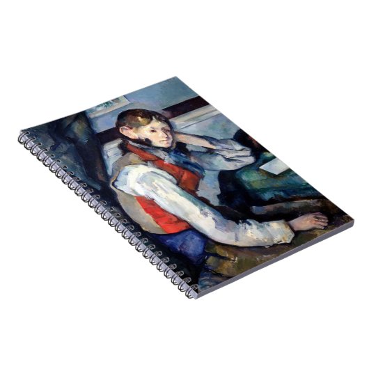Paul Cezanne - Jongen in de Rode Vest Notitieboek (Rechterzijde)