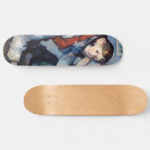 Paul Cezanne - Jongen in de Rode Vest Persoonlijk Skateboard (Horizontaal)