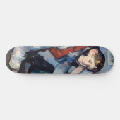 Paul Cezanne - Jongen in de Rode Vest Persoonlijk Skateboard (Horizontaal)