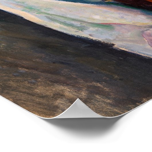 Paul Cezanne - Jongen in de Rode Vest Poster (Hoek)