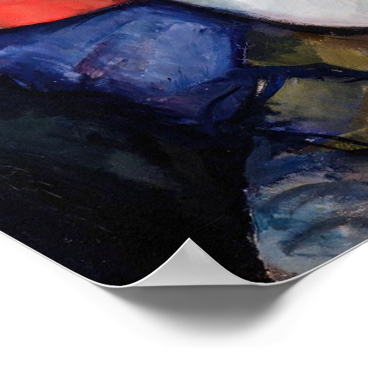 Paul Cezanne - Jongen in de Rode Vest Poster (Hoek)