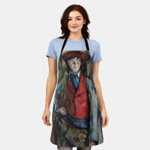 Paul Cezanne - Jongen in de Rode Vest Schort