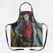 Paul Cezanne - Jongen in de Rode Vest Schort (Voorkant)