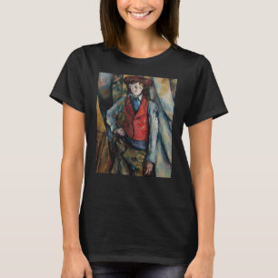 Paul Cezanne - Jongen in de Rode Vest T-shirt