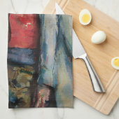 Paul Cezanne - Jongen in de Rode Vest Theedoek (Quarter Fold)