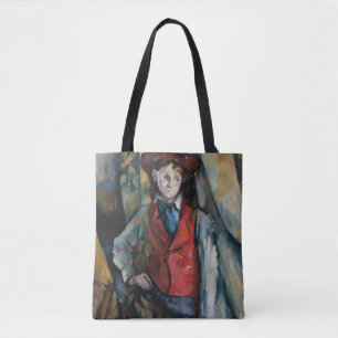 Paul Cezanne - Jongen in de Rode Vest Tote Bag