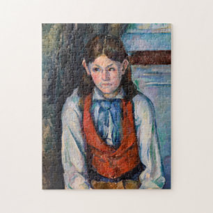 Paul Cezanne - Jongen in het Rode Weste Legpuzzel
