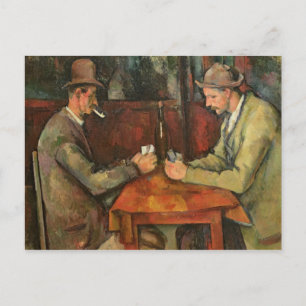 Paul Cezanne   Kaartspelers, 1893-1996 Briefkaart