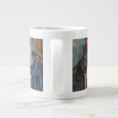 Paul Cezanne | Kaartspelers Grote Koffiekop (Achterkant)