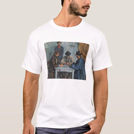 Paul Cezanne | Kaartspelers T-shirt (Voorkant)