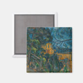 Paul Cezanne - Kasteel Noir Magneet (Voorkant / Achterkant)