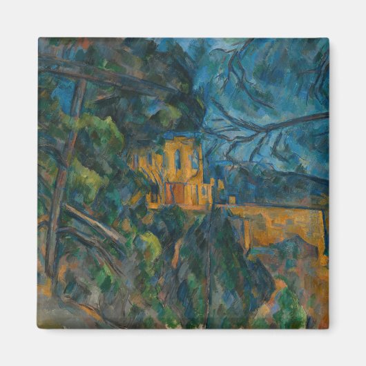Paul Cezanne - Kasteel Noir Magneet (Voorkant)