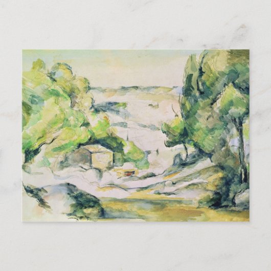 Paul Cezanne | Land in Provence Briefkaart (Voorkant)