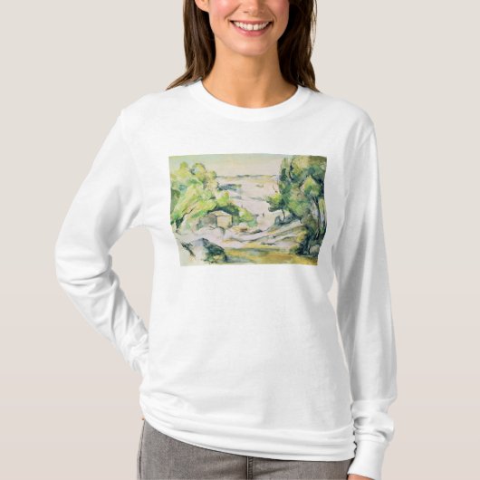 Paul Cezanne | Land in Provence T-shirt (Voorkant)