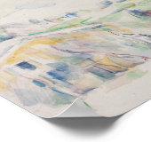 Paul Cezanne - Landschap in Provence Poster (Hoek)