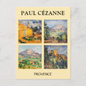 Paul Cezanne - Landschap Masterstuks Selection Briefkaart (Voorkant)