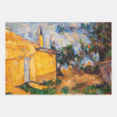 Paul Cezanne - Landschap Masterstuks Selection Inpakpapier Vel (Voorkant 2)