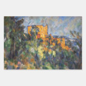 Paul Cezanne - Landschap Masterstuks Selection Inpakpapier Vel (Voorkant)