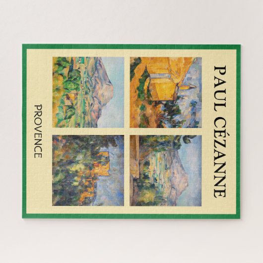Paul Cezanne - Landschap Masterstuks Selection Legpuzzel (Horizontaal)