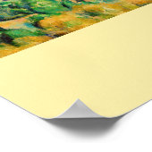 Paul Cezanne - Landschap Masterstuks Selection Poster (Hoek)