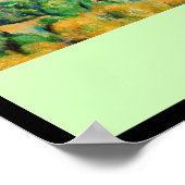 Paul Cezanne - Landschap Masterstuks Selection Poster (Hoek)