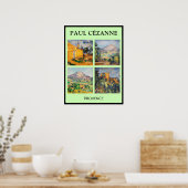 Paul Cezanne - Landschap Masterstuks Selection Poster (Keuken)