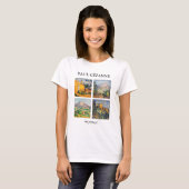Paul Cezanne - Landschap Masterstuks Selection T-shirt (Voorkant volledig)