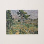 Paul Cezanne | Landschap met viaduct Legpuzzel (Horizontaal)