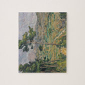 Paul Cezanne | Landschap met viaduct Legpuzzel (Verticaal)