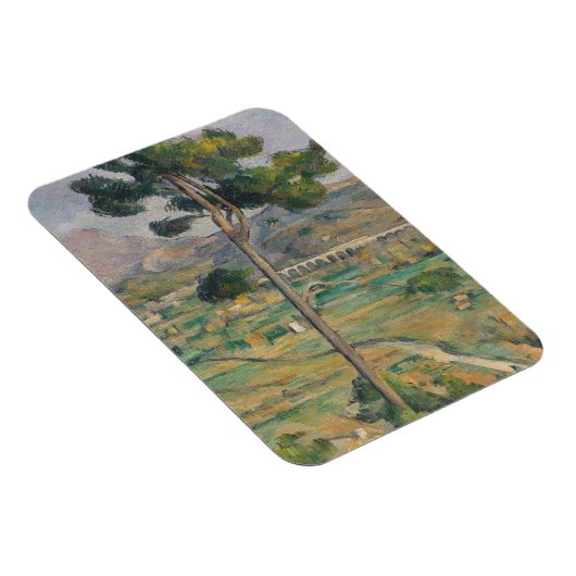 Paul Cezanne | Landschap met viaduct Magneet (Rechterzijde)