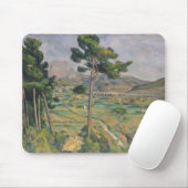 Paul Cezanne | Landschap met viaduct Muismat (Met muis)
