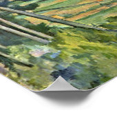 Paul Cezanne - Landschap met Viaduct Poster (Hoek)