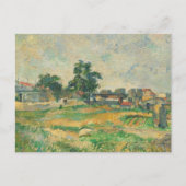 Paul Cezanne | Landschap nabij Parijs, c. 1876 (ol Briefkaart (Voorkant)