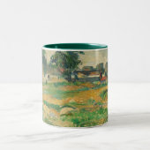 Paul Cezanne | Landschap nabij Parijs, c. 1876 (ol Tweekleurige Koffiemok (Center)