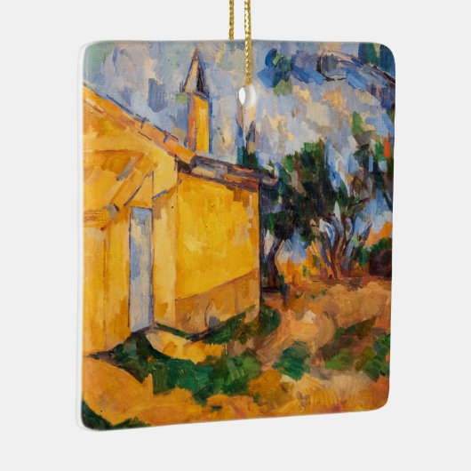 Paul Cezanne - Le Cabanon de Jourdan Keramisch Ornament (Rechts)