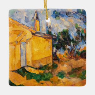 Paul Cezanne - Le Cabanon de Jourdan Keramisch Ornament