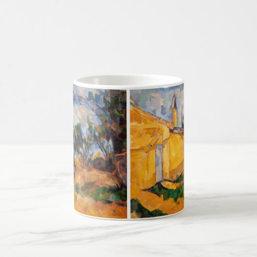 Paul Cezanne - Le Cabanon de Jourdan Koffiemok (Center)