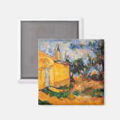 Paul Cezanne - Le Cabanon de Jourdan Magneet (Voorkant / Achterkant)