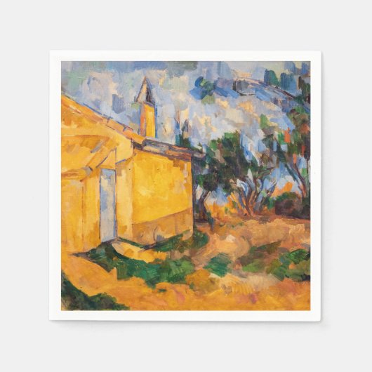 Paul Cezanne - Le Cabanon de Jourdan Servet (Voorkant)