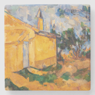 Paul Cezanne - Le Cabanon de Jourdan Stenen Onderzetter