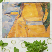 Paul Cezanne - Le Cabanon de Jourdan Theedoek (Gevouwen)