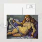 Paul Cezanne - Leda met Swan Briefkaart (Voorkant / Achterkant)