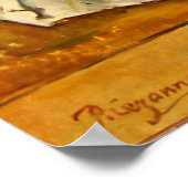 paul cezanne leeft nog steeds met een mand appels poster (Hoek)