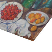 Paul Cezanne leeft nog steeds met kersen en perzik Snijplank (Hoek)