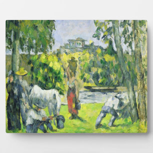 Paul Cezanne   Life in the Fields, c.1875 (olie op Fotoplaat